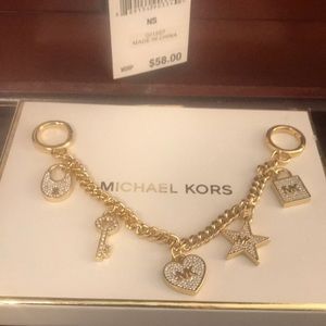 Michael kors bag charm NWT!